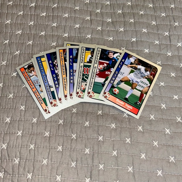 90’s Vintage All Star Soccer Trading Cards Set - Mint - Picture 1 of 7